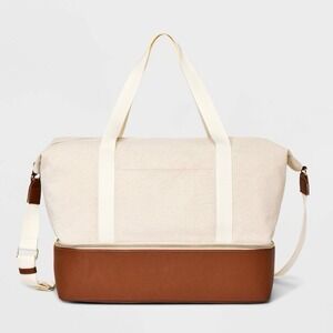 Universal Thread Easy Go Weekender Bag Cotton Shell Adjustable Strap